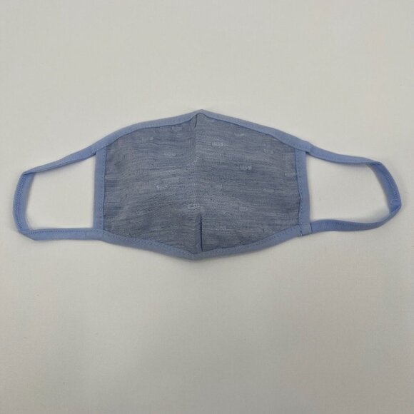 Tuckernuck Chambray Swiss Dot Civilian Face Mask Fabric Facial Covering Reusable - Picture 4 of 5